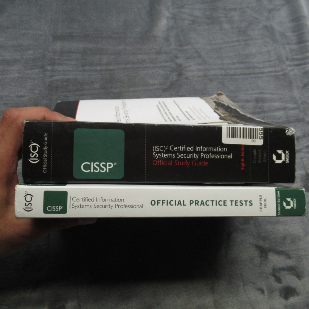 2 Books‎ ISC CISSP Certification Exam Study Guide Official Practice Tests - Picture 5 of 16